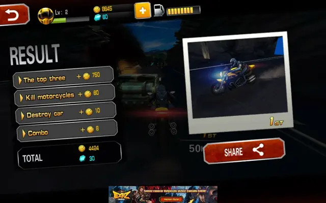 Death Moto 3 android App screenshot 3