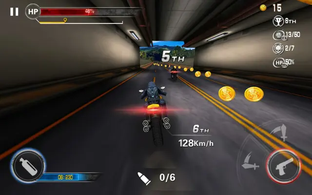 Death Moto 3 android App screenshot 4