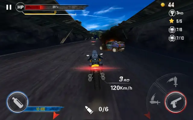 Death Moto 3 android App screenshot 5